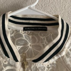 Harlowe & Graham lace jacket